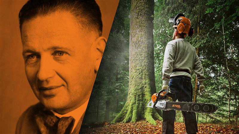 Kép a STIHL 100. évfordulójára