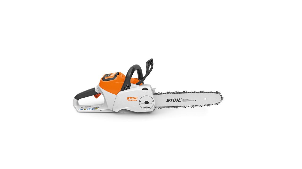 STIHL MSA 220 akkumulátoros motorfűrész az AP-rendszerből